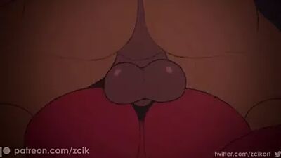 Incineroar X трахает яму в рот