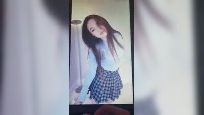 Трибьют спермы для Tina Kitten (офлайн ТВ)