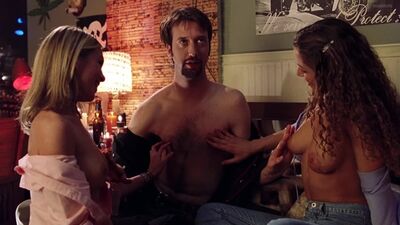 Bridgett Wise, Aerica D'Amaro Nude - Road Trip (US 2000) UNRATED 1080p Watch Online