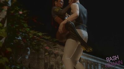 Apex Legends - 3D хентай с кримпаем Loba - от Rashnemain