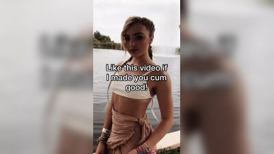 Peyton List, инструкция по дрочке (задания, команды раба, двойное окончание)