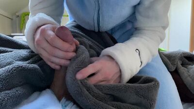 Бойфренд и я в флисовой пижаме