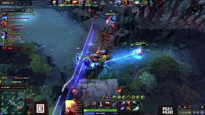 Байт от 9pasha в первой игре против Newbee. Групповая стадия EPICENTER XL