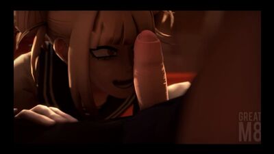 Toga Himiko x Bakugo - Femdom Blowjob & Sex | Boku no hero academia 3d hentai pron [Greatm8]