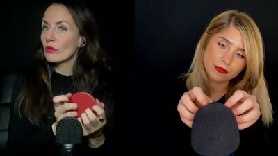 [ASMR Lauren] ASMR | ⚡️ ASMR LAUREN X QUEEN OF TAPPING ASMR 