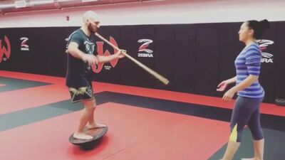 Кунг-фу баланс от Лэндо Ванната