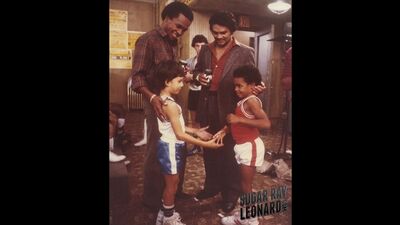 Реклама 7UP (1980) - Шугар Рэй Леонард и Роберто Дюран с сыновьями