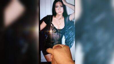 Австралийская азиатка - Briddy Li - трибьют спермы