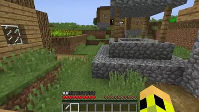 [Найсик бро] Я НАШЕЛ ТАЙНУЮ ПЕЩЕРУ В ДЕРЕВНЕ ЖИТЕЛЕЙ МАЙНКРАФТ 100% ТРОЛЛИНГ ЛОВУШКА MINECRAFT ШАХТА