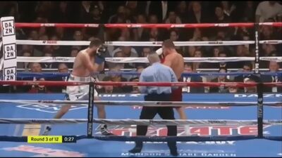 Сауль Альварес vs Рокки Филдинг - технический нокаут