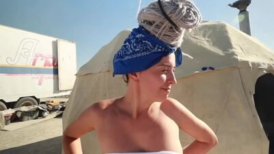 Русская баня на фестивале Burning man в США