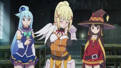 Богиня благословляет этот прекрасный мир TV-1 [ 3 из 10 ] [AniDub] 1 сезон 3 серия