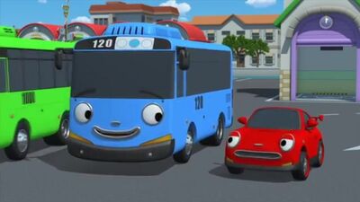 Приключения Тайо 23 серия. Страшная история. Мультики для детей про автобусы и машинки