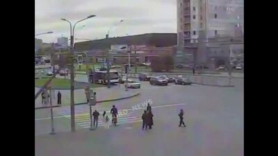 Авария на Ленинском проспекте