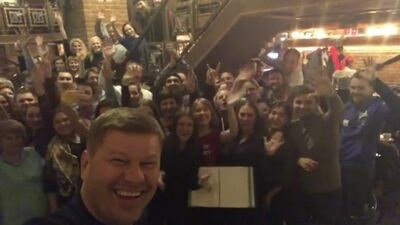 Губерниев в Тюмени 21.03.2018