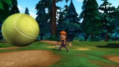 Медведи-соседи  1 сезон 104 серия Большой теннис Мультики детям