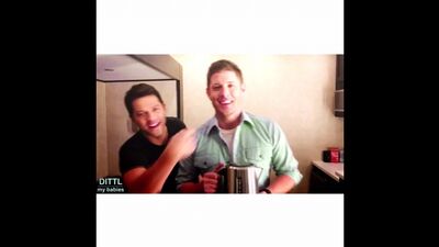Миша Коллинз Misha Collins Дженсен Эклз Jensen Ackles