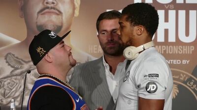 Andy Ruiz vs Anthony Joshua - Face Off Энди Руис и Энтони Джошуа лицом к лицу