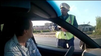 Граждане СССР и Представители ГИБДД МВД РФ короткий разговор