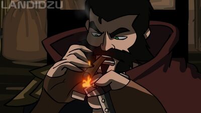 El estafador de aguas turbias -landidzu