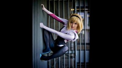 Cosplay spider gwen