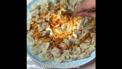 Турецкие манты (ингредиенты в описании)