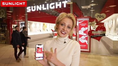 Актриса Полина Максимова выбирает SUNLIGHT!