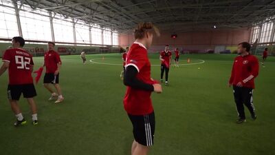 {German *El Classico*} ПРАНК над НОВИЧКАМИ АМКАЛА на первой тренировке _ ВСЕ В СБОРЕ - 5 СЕЗОН!