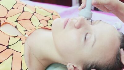 Nail bar Салон красоты в Муйне, Вьетнам.