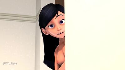 THE INCREDIBLES - HELEN PARR FUCKS VIOLET [SFM - REUPLOAD]