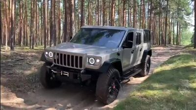 ВПК Стрела - новый российский внедорожник на MAXXIS RAZR MT