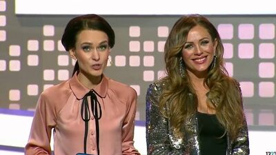 Юлия Началова - «Жилищная лотерея плюс» на НТВ с Сергеем Белоголовцевым.