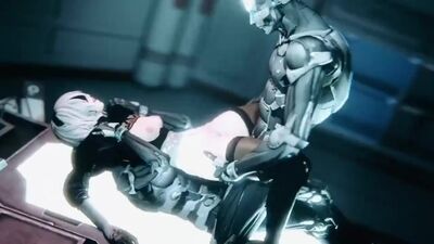 Yorha 2B - rape; group sex; gangbang; oral sex; blowjob; riding; doggystyle; 3D sex porno hentai; (RUS субтитры) [NieR:Automata]