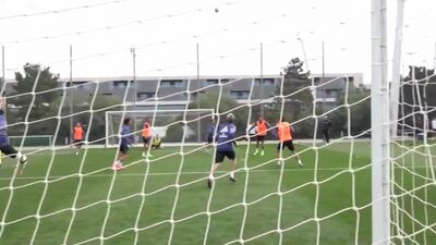 Энцо Зидан забил классный гол бисиклетой на тренировке "Реала"