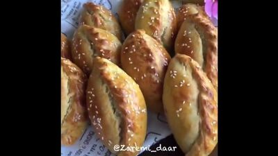 Пирожки с мясом на кефире.