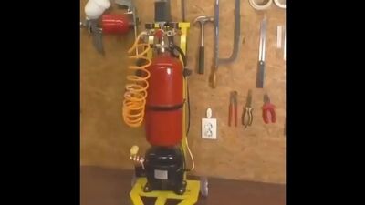 Шикарная самоделка из огнетушителя